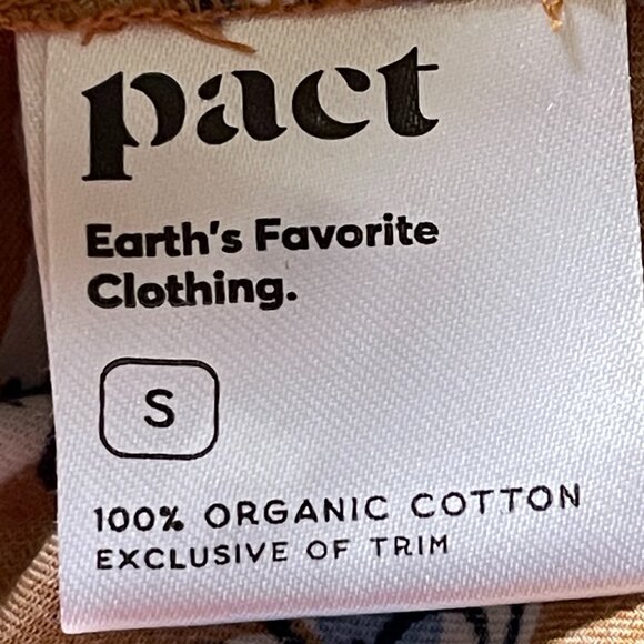 NWOT PACT Organic Cotton Shoreline Floral The Sunset Relaxed Henley - Picture 7 of 8